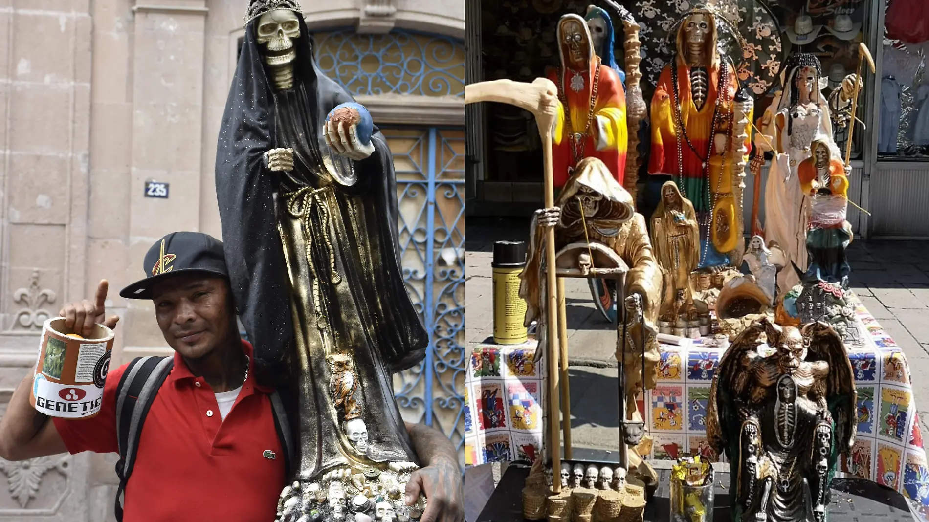 MIGRANTE Y SANTA MUERTE